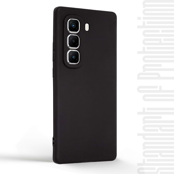 Фото - Чохол для смартфону Armorstandart Matte Slim Fit for Infinix Hot 50 Pro Plus 4G Camera cover Black (ARM84475)
