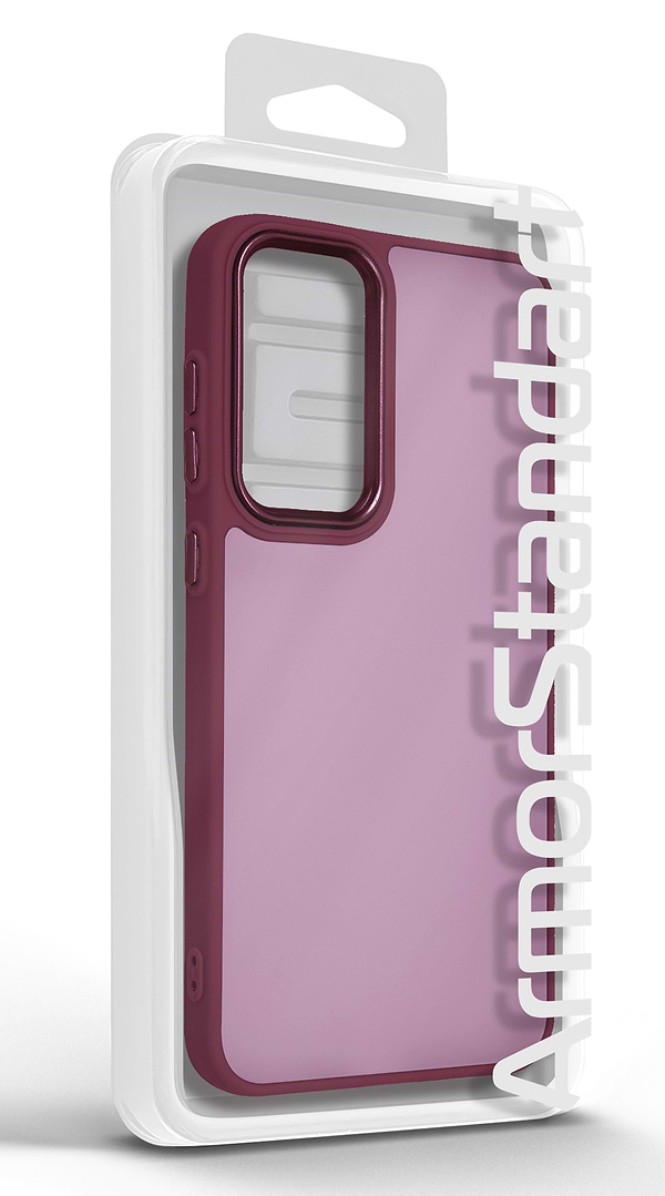 Фото - Чехол для смартфона Armorstandart Frame for Samsung A36 5G Wine Red (ARM84814)