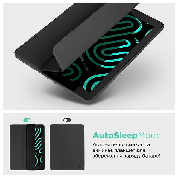 Фото - Чохол для планшету Armorstandart Smart Fold Pen for Samsung Galaxy Tab A9+ Black (ARM74996)