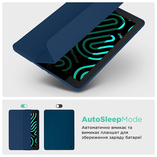 Фото - Чохол для планшету Armorstandart Smart Fold Pen for Samsung Galaxy Tab A9+ Dark Blue (ARM74997)
