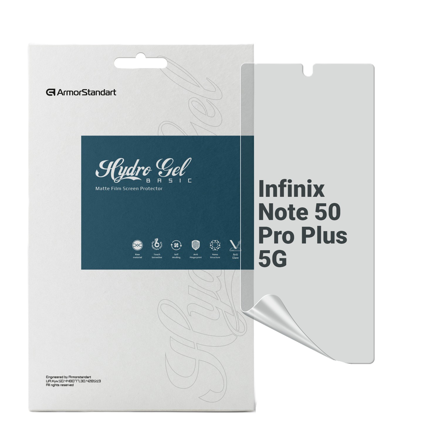 Захисна плівка для смартфону Armorstandart Matte for Infinix Note 50 Pro Plus 5G (ARM85182)