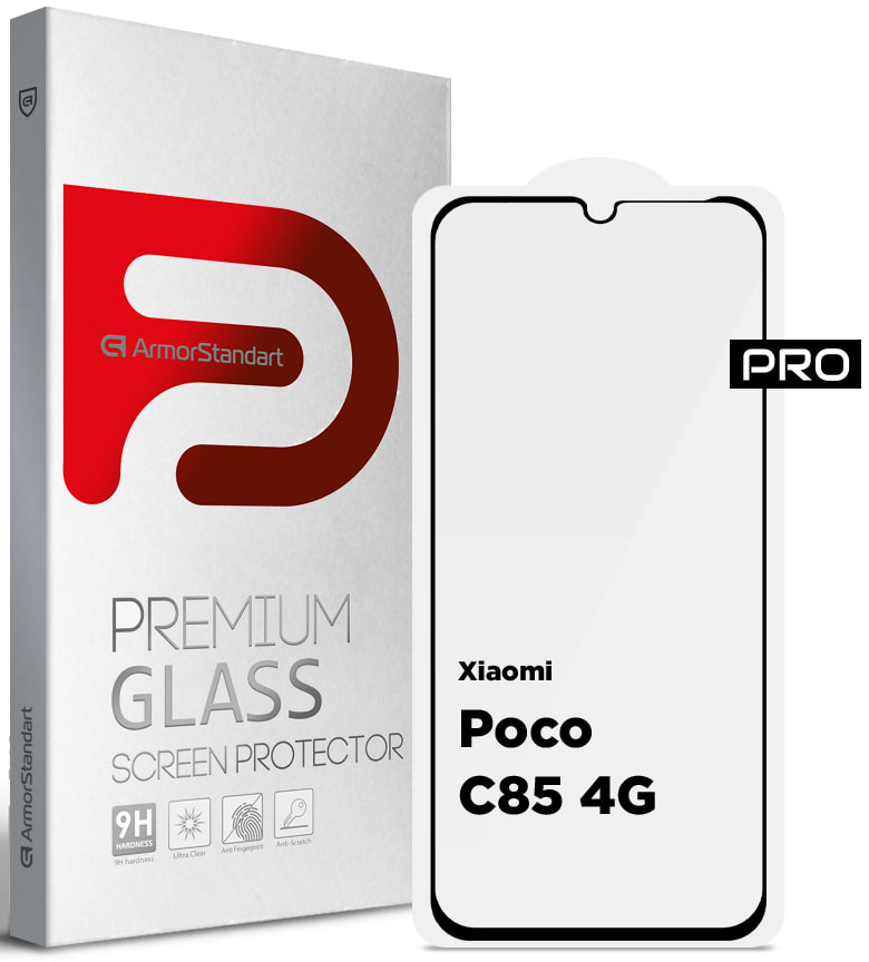 Защитное стекло для смартфона Armorstandart Pro for Xiaomi Poco C85 4G (ARM85414)