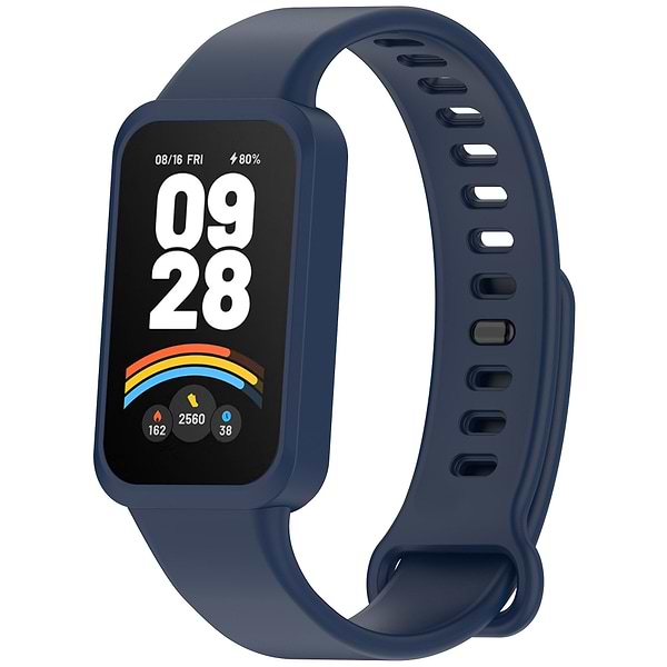 Фото - Ремінець для фітнес-браслету Armorstandart for Xiaomi Smart Band 9 Active / Redmi Smart Band 3 Midnight Blue (ARM85584)
