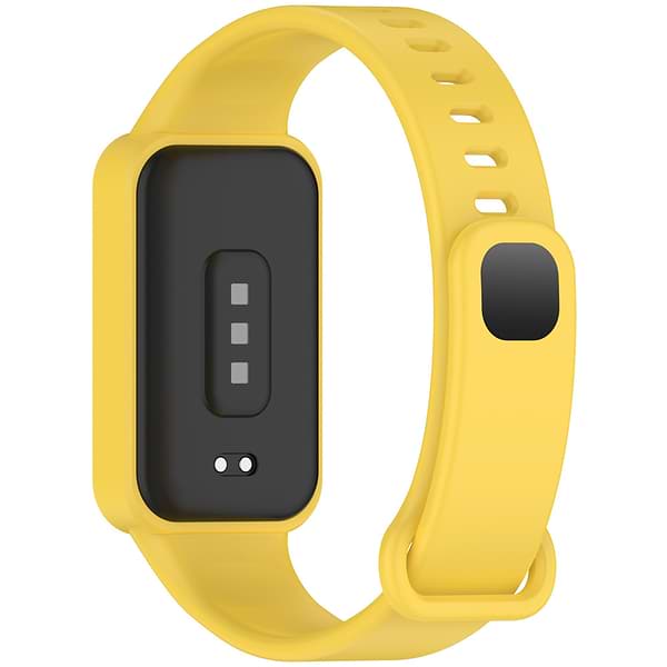Фото - Ремінець для фітнес-браслету Armorstandart for Xiaomi Smart Band 9 Active / Redmi Smart Band 3 Yellow (ARM85587)