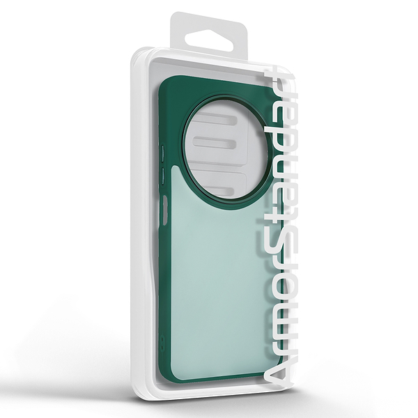 Фото - Чохол для смартфону Armorstandart Frame for Xiaomi Redmi 14C 4G / Poco M7 5G / Poco C75 4G Dark Green (ARM85590)
