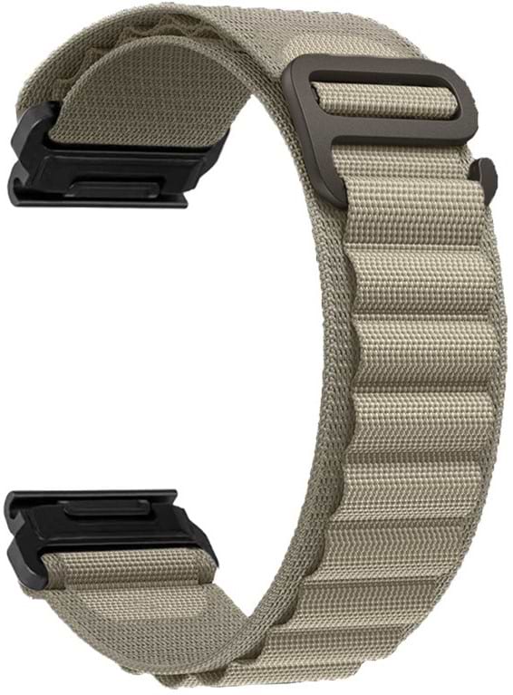 Ремінець для смарт-годинника Armorstandart AlpinaStyle for Garmin 22 mm Olive (ARM85687)