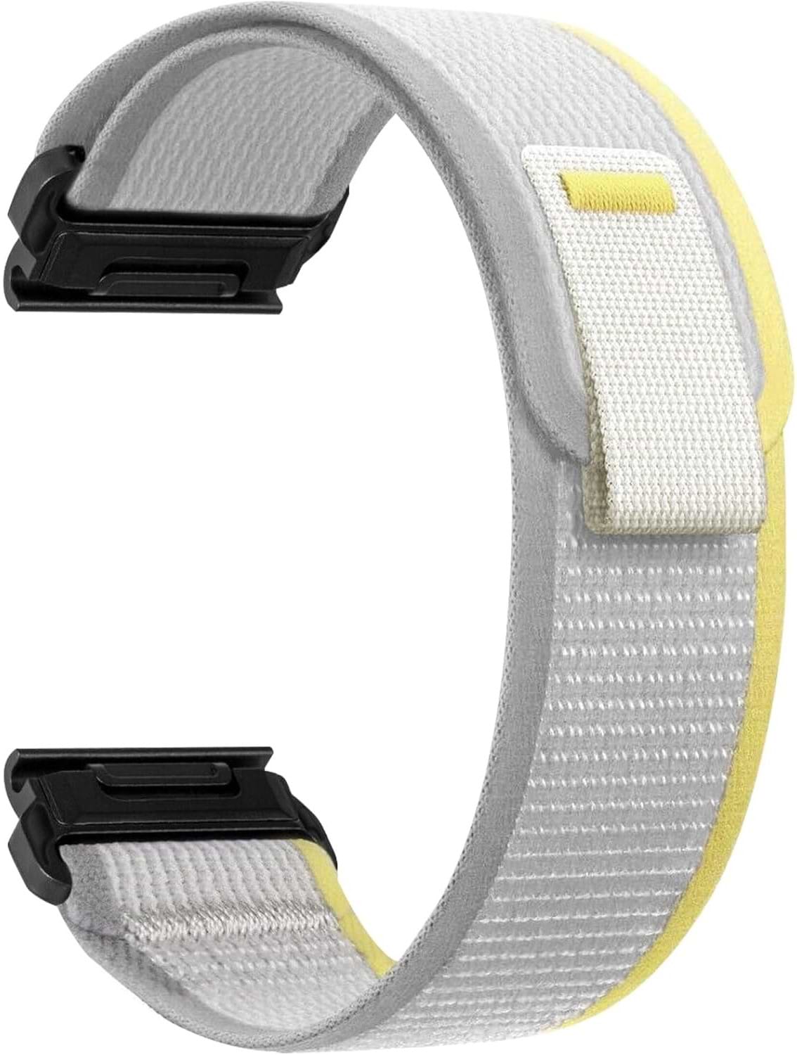 Ремінець для смарт-годинника Armorstandart Trail for Garmin 26 mm Beige/Yellow (ARM85692)