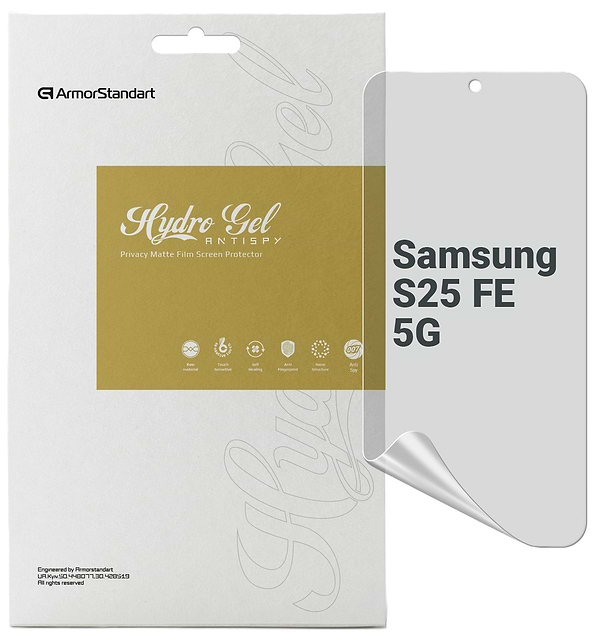 Фото - Захисна плівка для смартфону Armorstandart Anti-spy for Samsung S25 FE 5G (ARM86139)