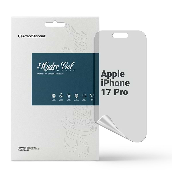 Фото - Захисна плівка для смартфону Armorstandart Matte for Apple iPhone 17 Pro (ARM86172)