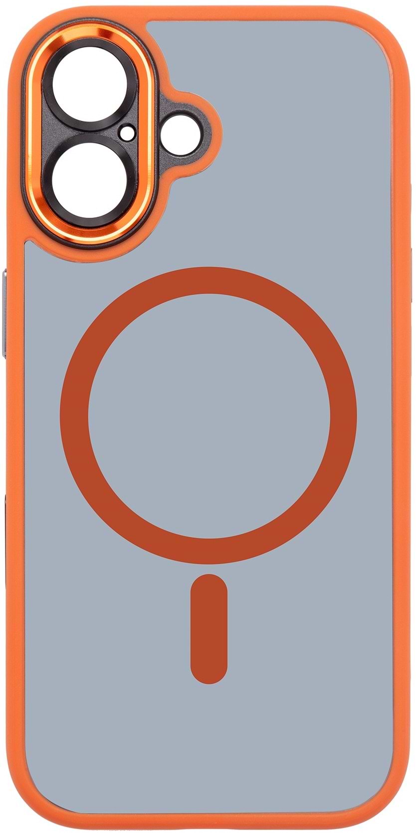 Чохол для смартфону Armorstandart Unit MagCase SE for Apple iPhone 17 Orange Black (ARM86315) - Фото 1