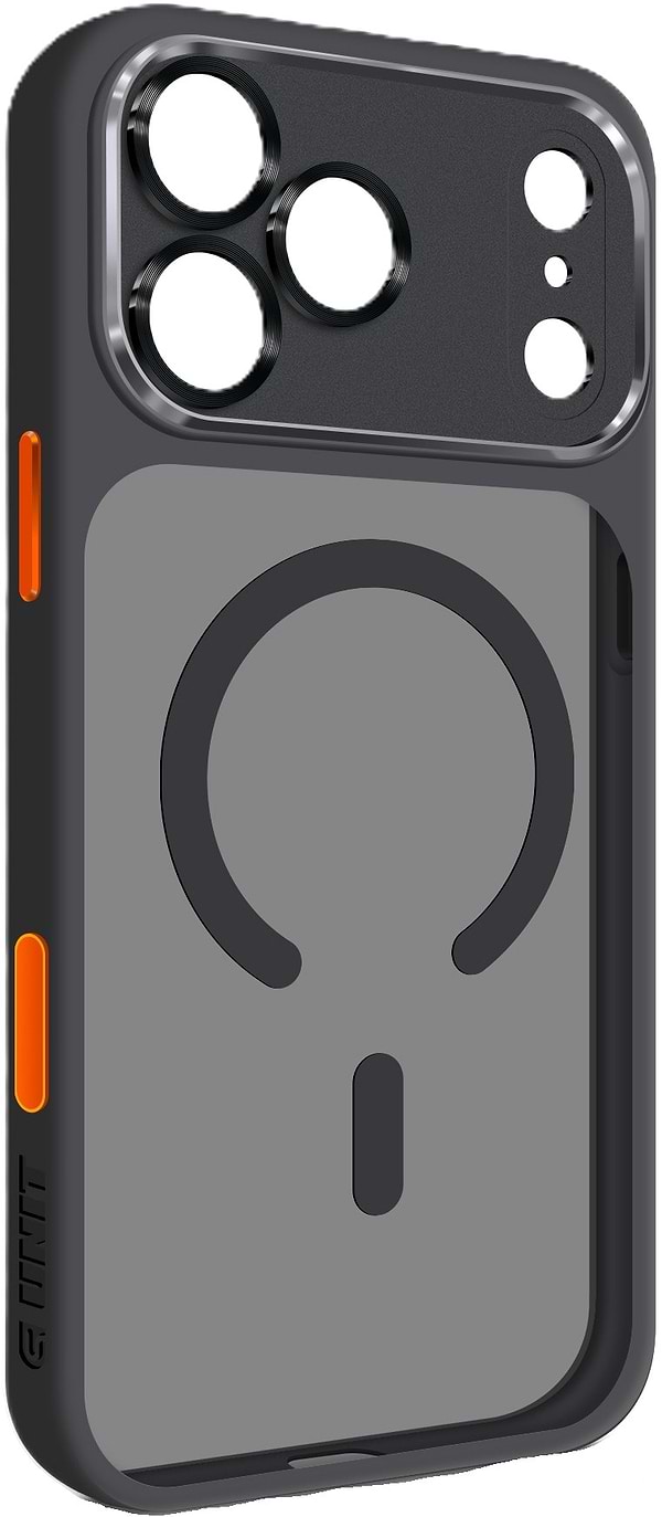 Фото - Чехол для смартфона Armorstandart Unit-C MagCase SE for Apple iPhone 17 Pro Black Orange (ARM86318)