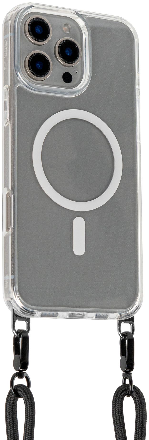 Чохол для смартфону Armorstandart Crossbody Air MagSafe Rope for Apple iPhone 16 Pro Max Clear (ARM86378)