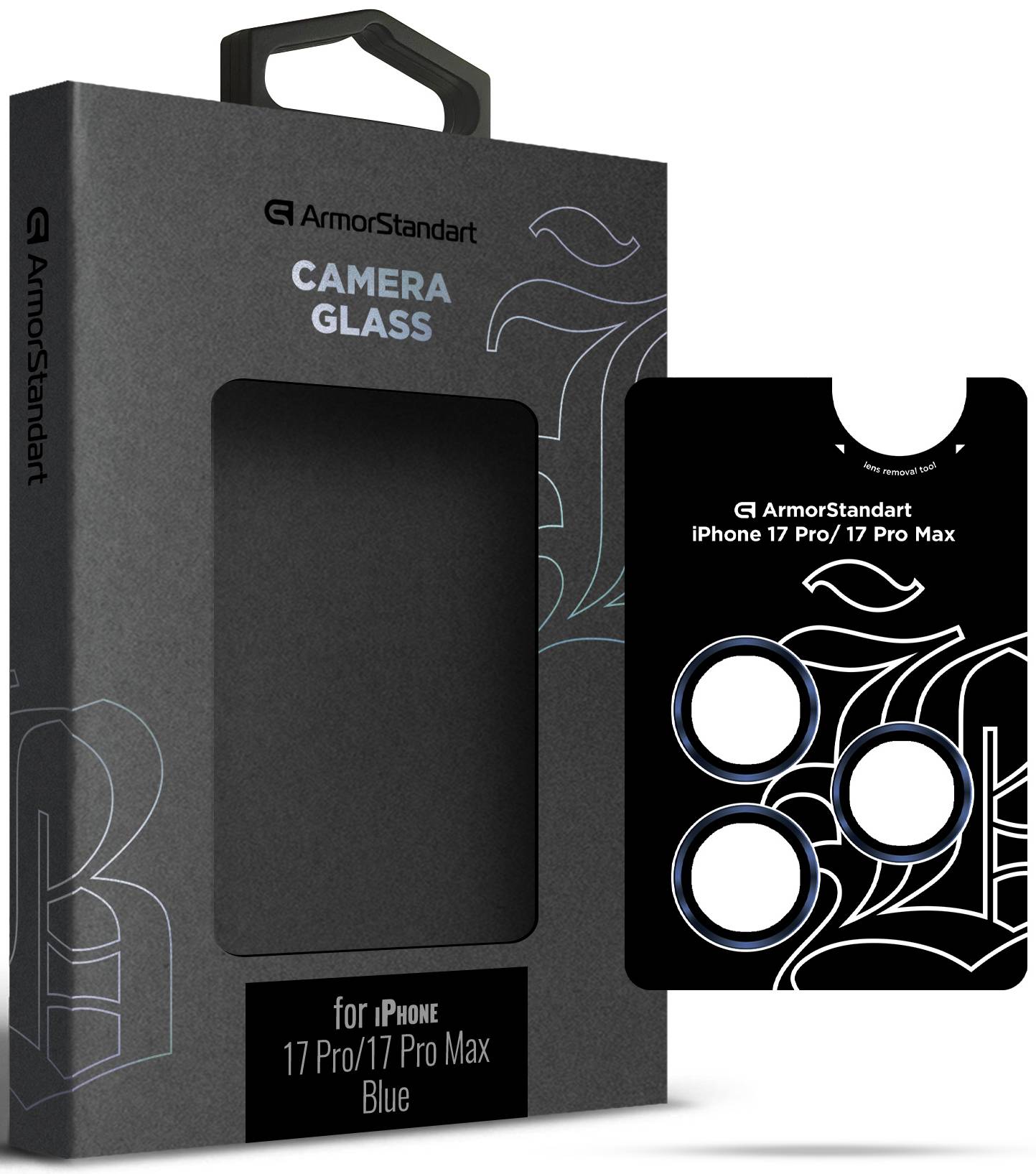 Защитное стекло для смартфона Armorstandart для камеры Supreme BI for iPhone 17 Pro/17 Pro Max Blue (ARM86439)