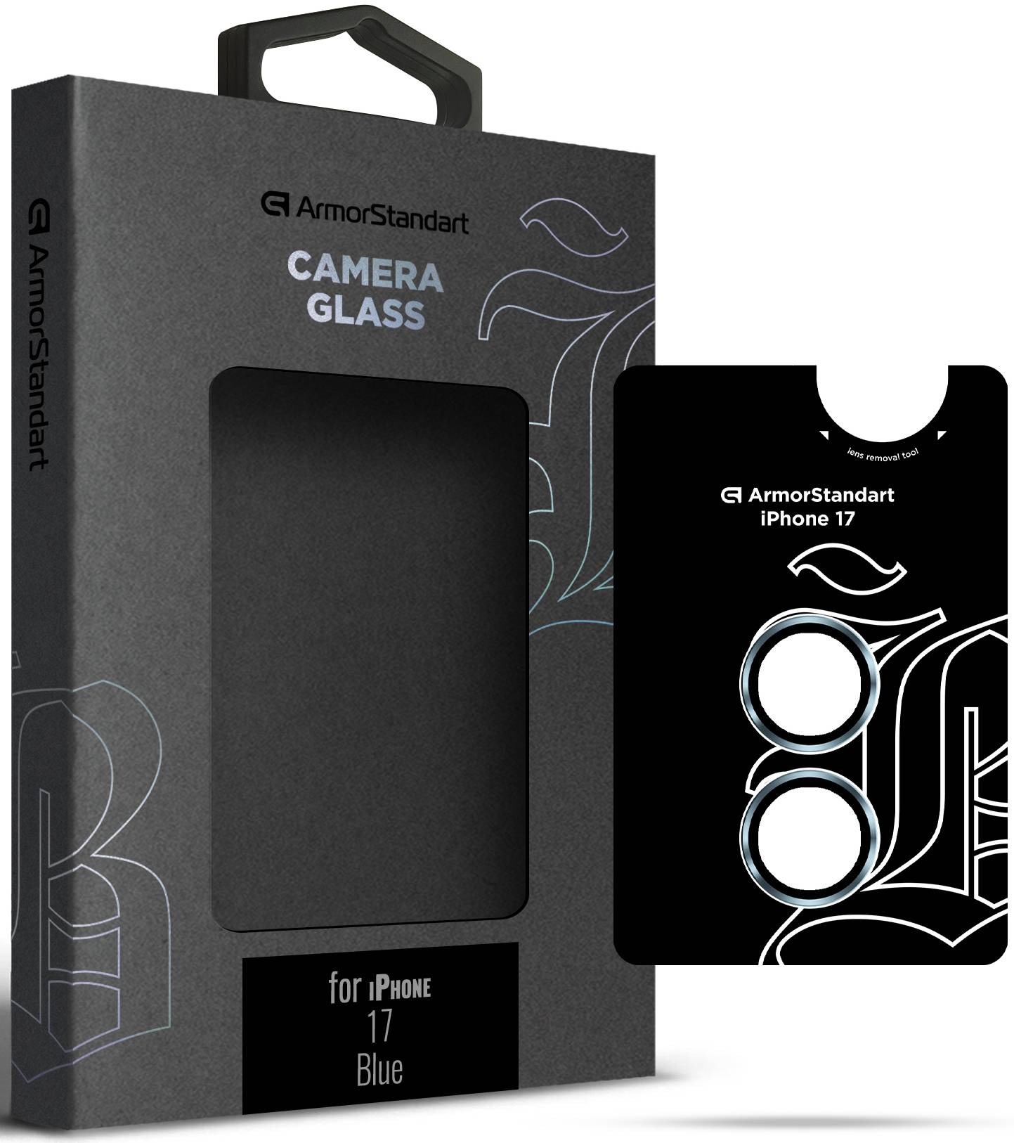 Защитное стекло для смартфона Armorstandart для камеры Supreme BI for iPhone 17 Blue (ARM86445)