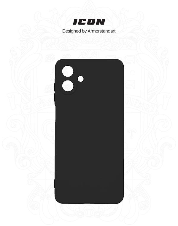 Фото - Чохол для смартфону Armorstandart ICON for Samsung A07 4G Camera cover Black (ARM86539)