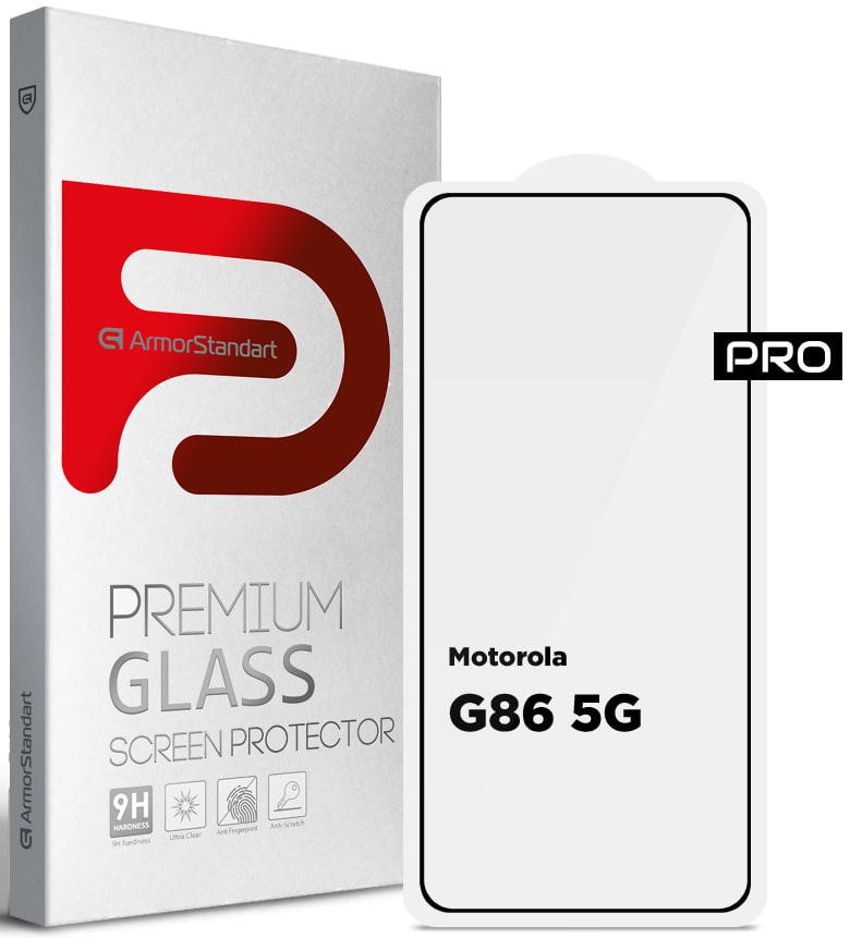 Защитное стекло для смартфона Armorstandart Pro for Motorola G86 5G (ARM86587) - Фото 1