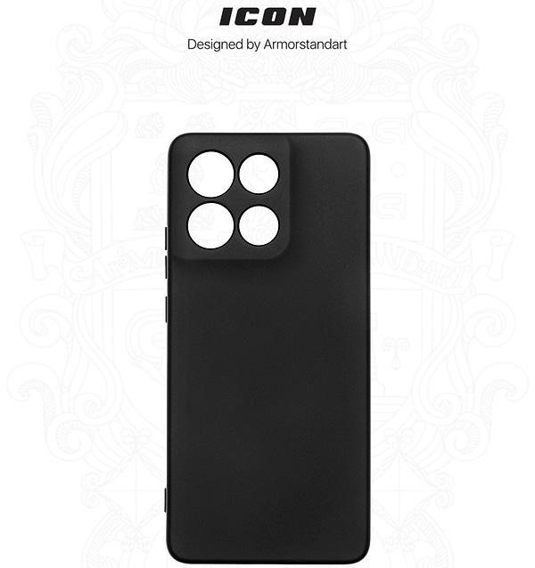 Фото - Чохол для смартфону Armorstandart ICON for Motorola G86 5G Camera cover Black (ARM86599)