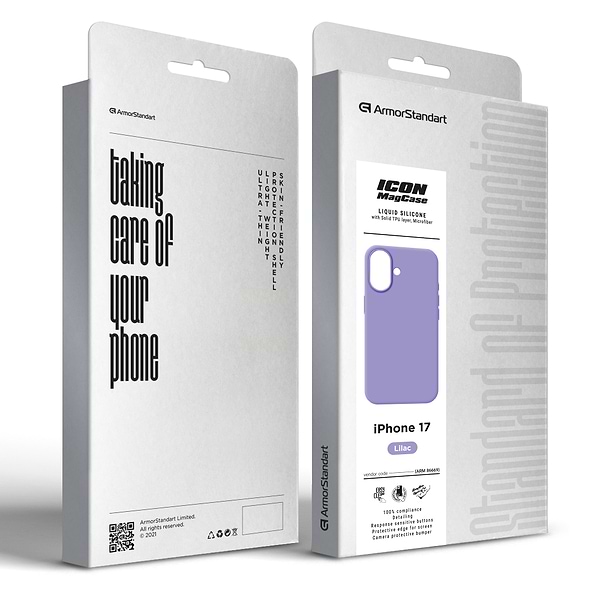 Фото - Чохол для смартфону Armorstandart ICON2 MagCase for Apple iPhone 17 Lilac (ARM86669)