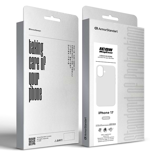 Фото - Чохол для смартфону Armorstandart ICON2 MagCase for Apple iPhone 17 White (ARM86673)