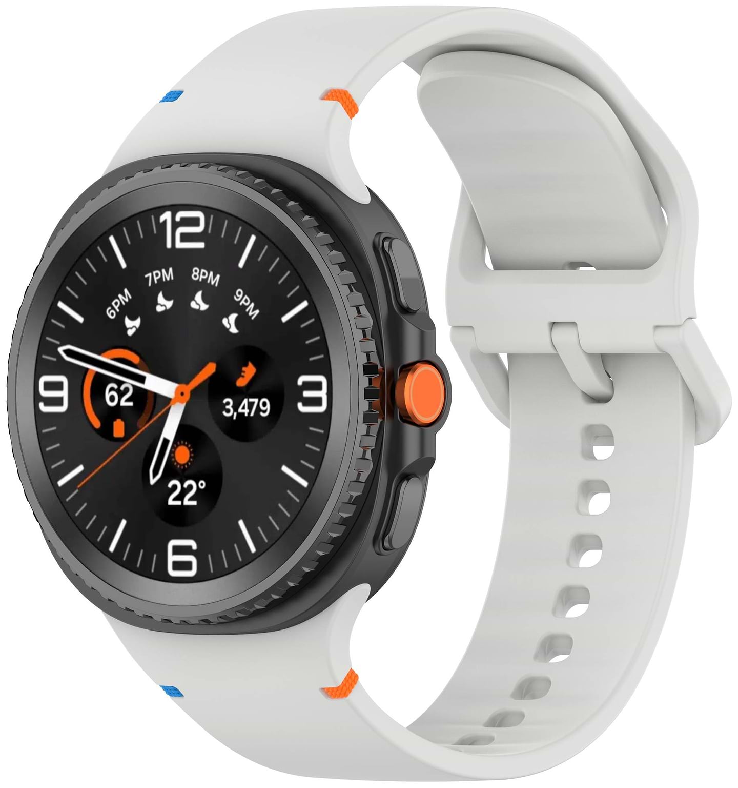 Ремешок для смарт-часов Armorstandart for Samsung Galaxy Watch 8 / 8 Classic (20x113 mm) Light Grey (ARM86863)