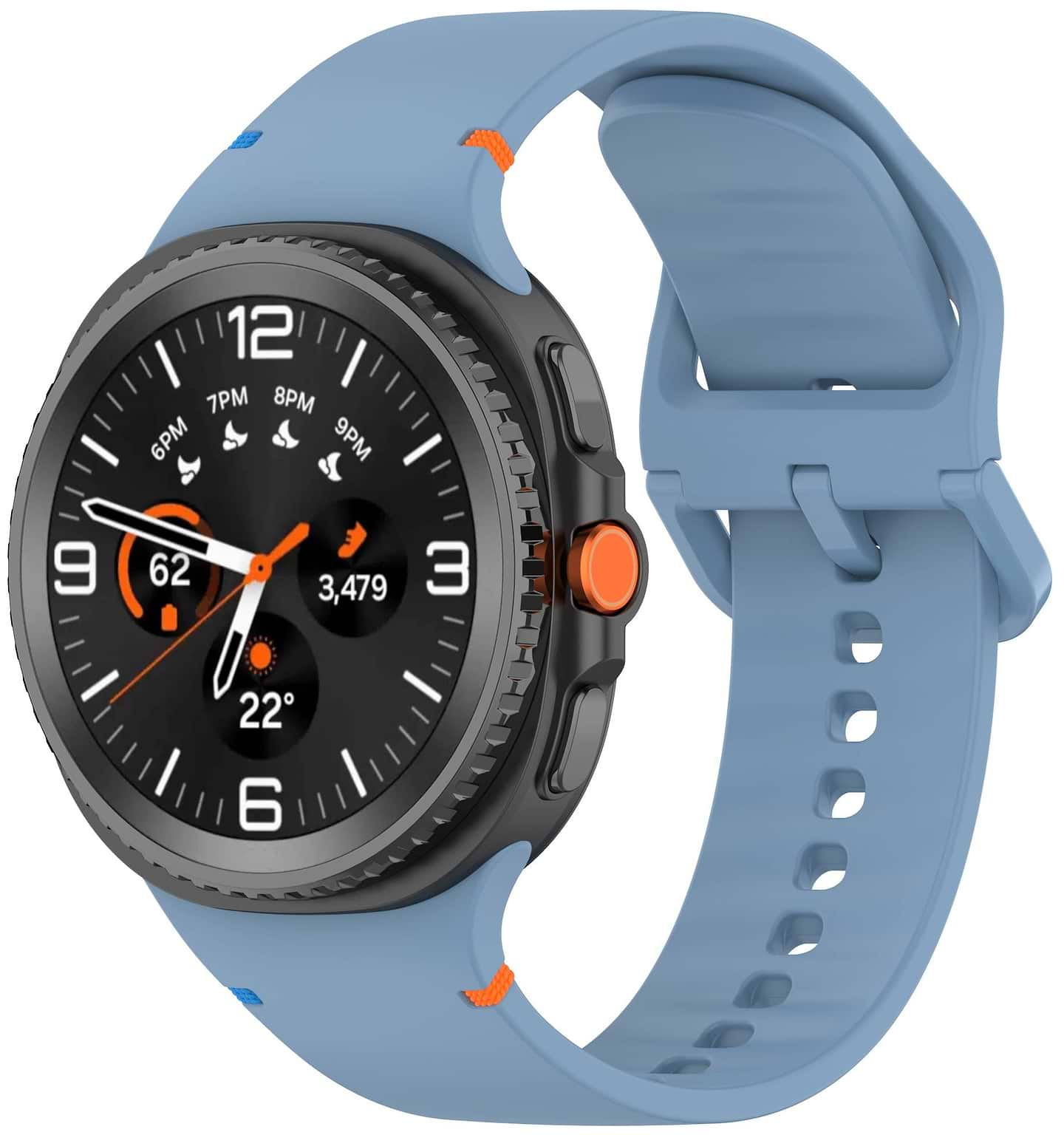Ремешок для смарт-часов Armorstandart for Samsung Galaxy Watch 8 / 8 Classic (20x113 mm) Light Blue (ARM86865)