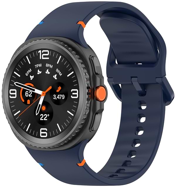 Фото - Ремешок для смарт-часов Armorstandart for Samsung Galaxy Watch 8 / 8 Classic (22x132 mm) Dark Blue (ARM86870)