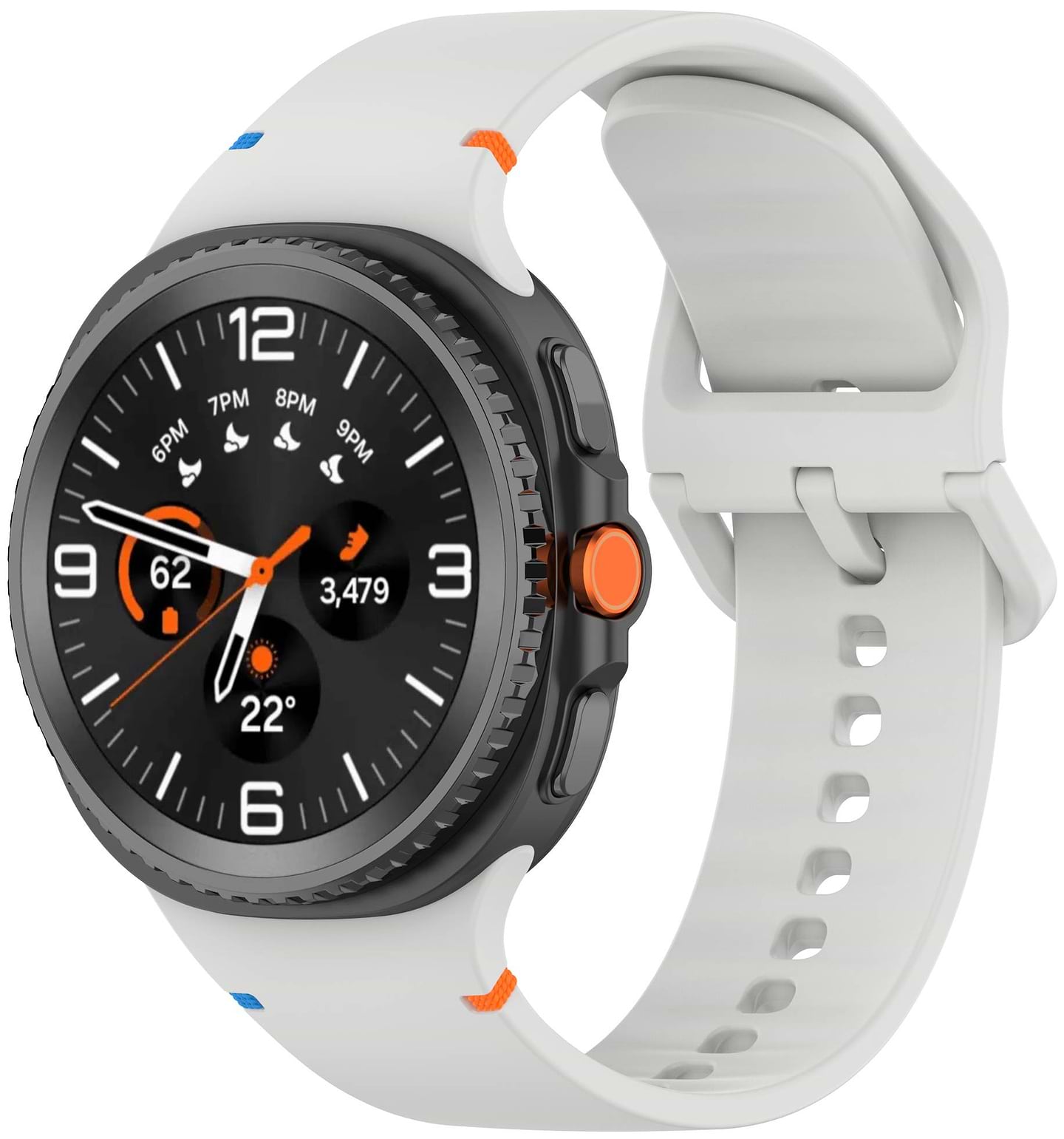 Ремінець для смарт-годинника Armorstandart for Samsung Galaxy Watch 8 / 8 Classic (22x132 mm) Light Grey (ARM86871)