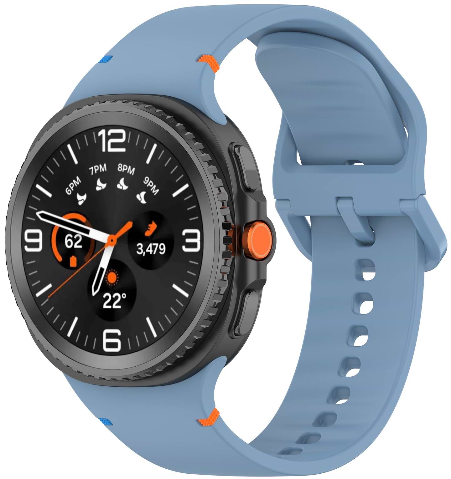 Ремінець для смарт-годинника Armorstandart for Samsung Galaxy Watch 8 / 8 Classic (22x132 mm) Light Blue (ARM86873)