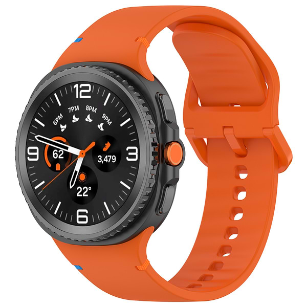 Фото - Ремінець для смарт-годинника Armorstandart for Samsung Galaxy Watch 8 / 8 Classic (22x132 mm) Orange (ARM86875)