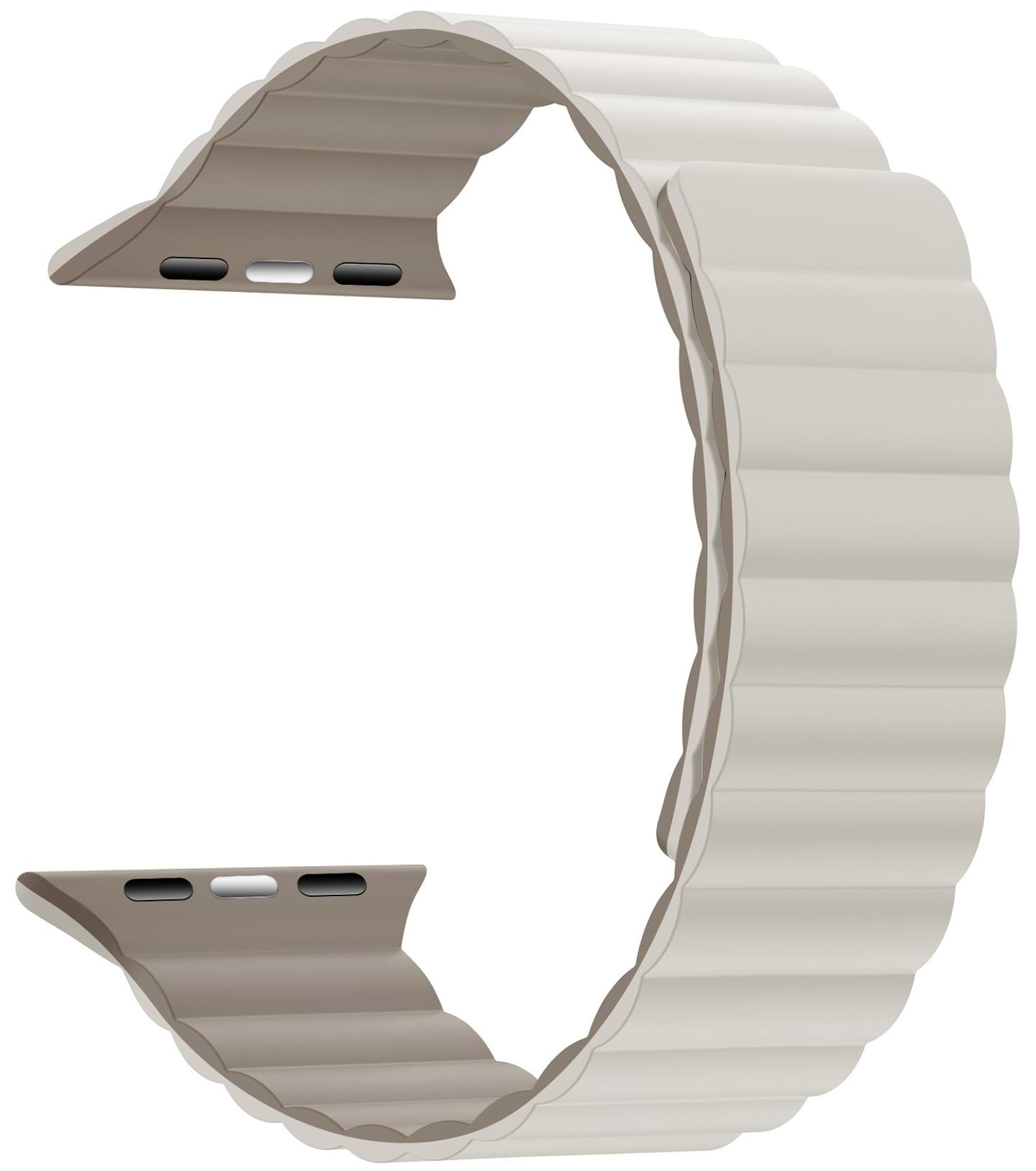 Ремінець для смарт-годинника Armorstandart MagLink for Apple Watch 49/46/45/44/42 (Series 1-3) Cream Stone (ARM86939)