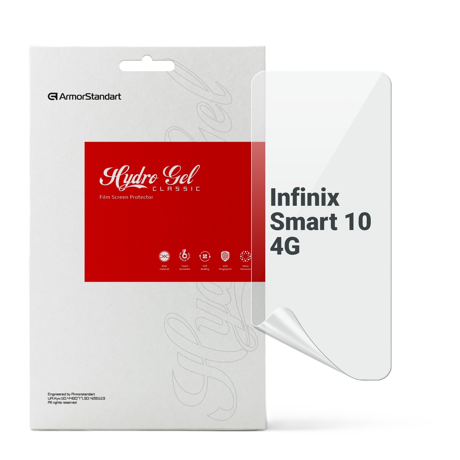 Защитная пленка для смартфона Armorstandart for Infinix Smart 10 4G (ARM87112) - Фото 1