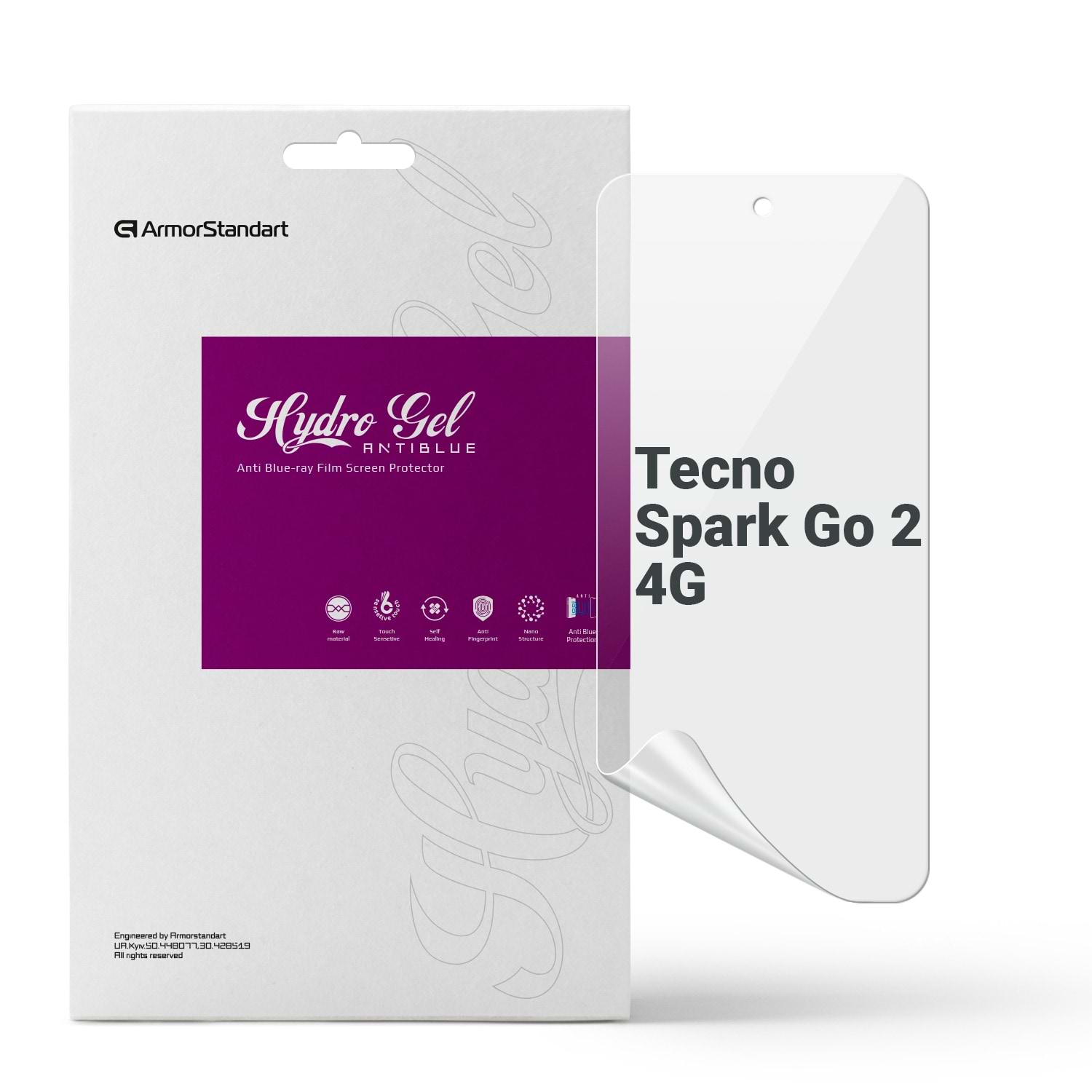 Захисна плівка для смартфону Armorstandart Anti-Blue for Tecno Spark Go 2 4G (ARM87123)