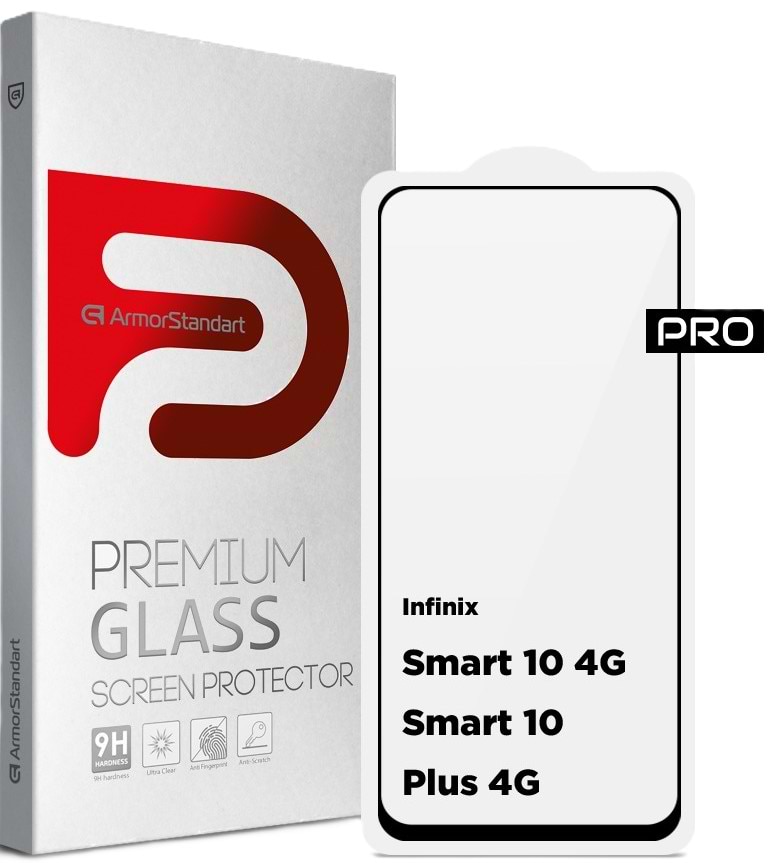 Захисне скло для смартфону Armorstandart Pro for Infinix Smart 10 4G / Smart 10 Plus 4G (ARM87127) - Фото 1