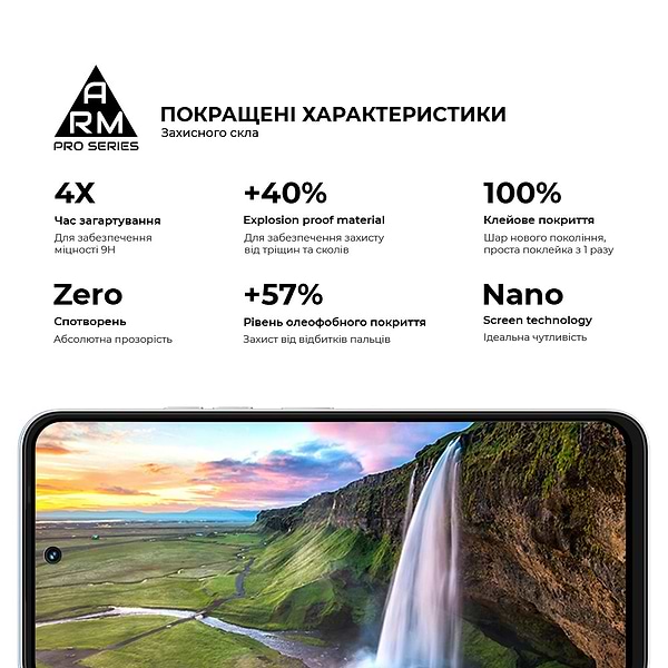 Фото - Защитное стекло для смартфона Armorstandart Pro for Tecno Spark Go 2 4G (ARM87128)