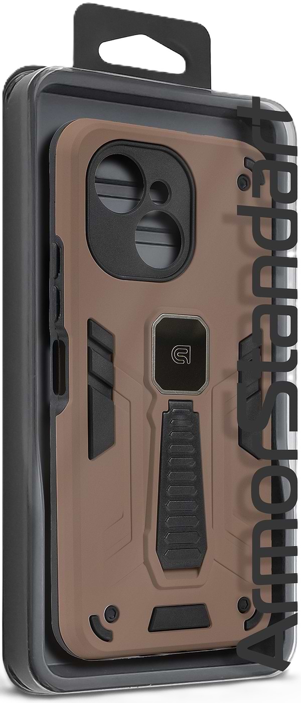 Фото - Чехол для смартфона Armorstandart Proover for Tecno Spark 40C 4G Brown (ARM87283)