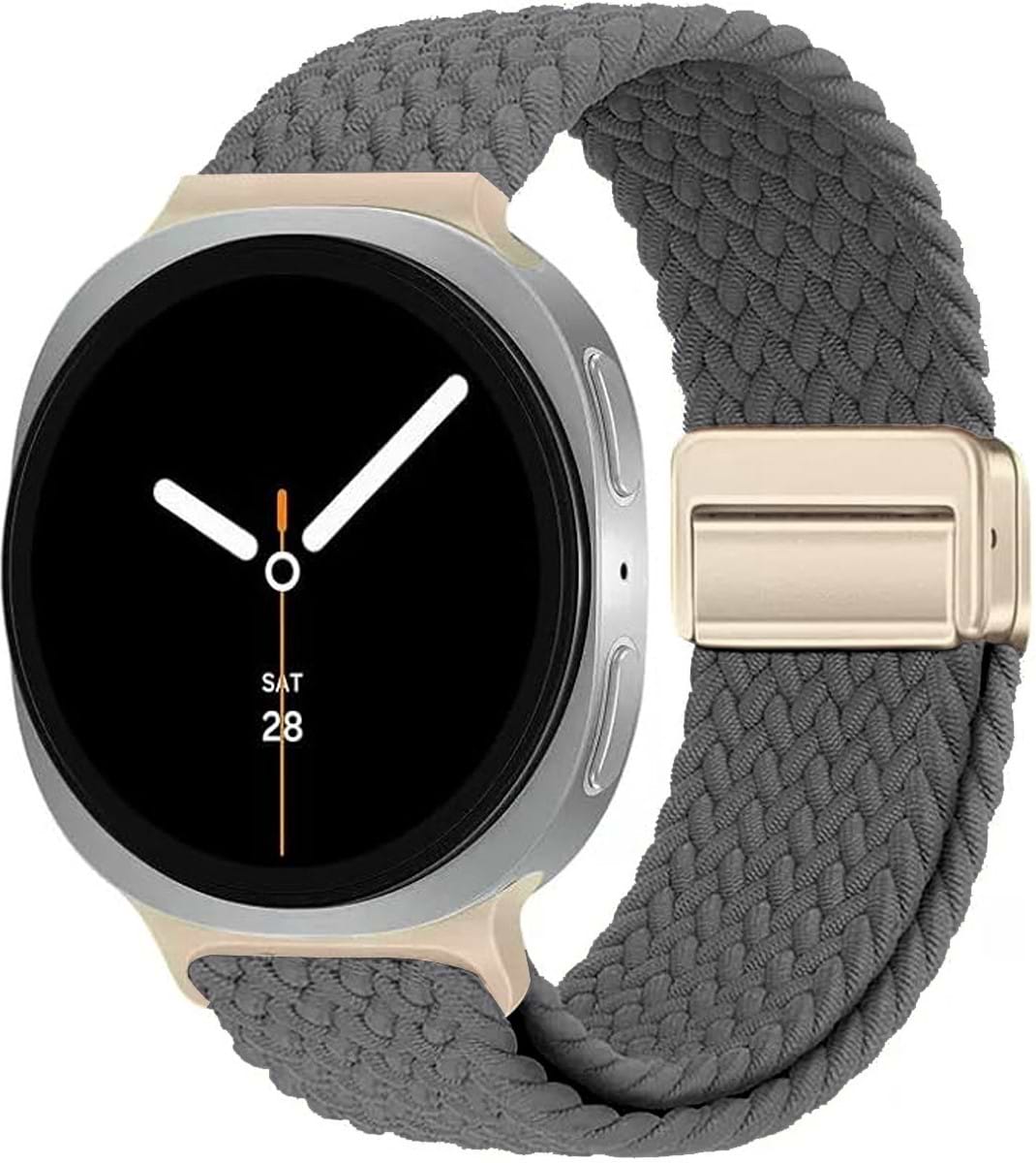 Ремешок для смарт-часов Armorstandart Braided Solo Loop for Samsung Watch 8 / 8 Classic (20x113 mm) Charcoal (ARM87353)