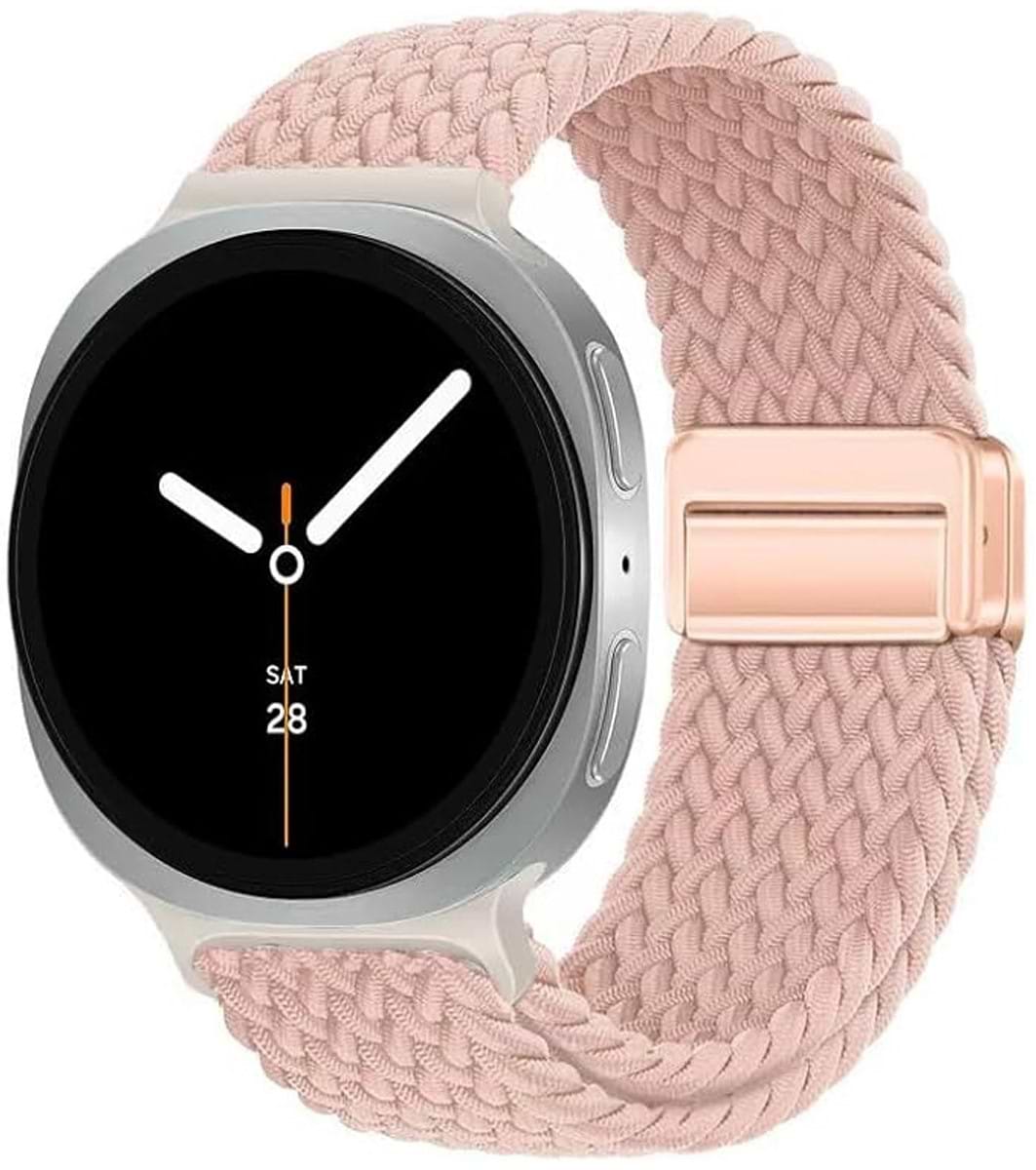 Ремінець для смарт-годинника Armorstandart Braided Solo Loop for Samsung Watch 8 / 8 Classic (20x113 mm) Rose Gold (ARM87356)