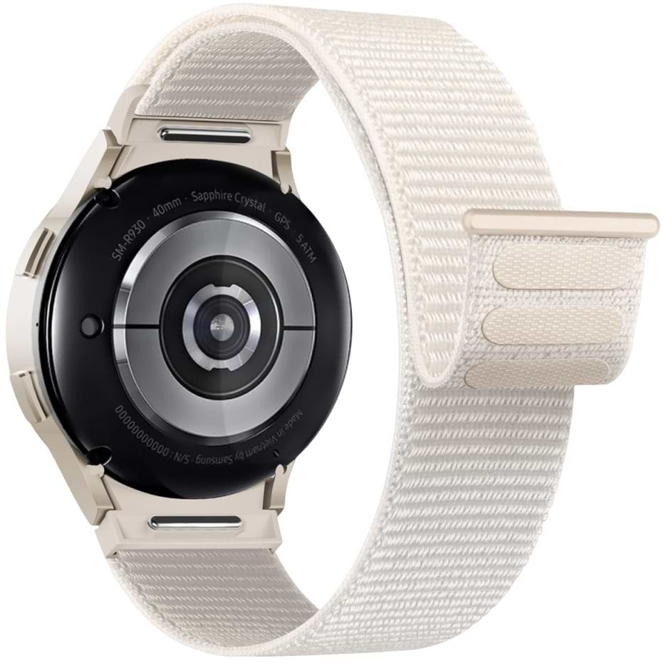 Ремешок для смарт-часов Armorstandart Nylon Band Samsung Watch 8 / 8 Classic (20x113 mm) Starlight (ARM87366)