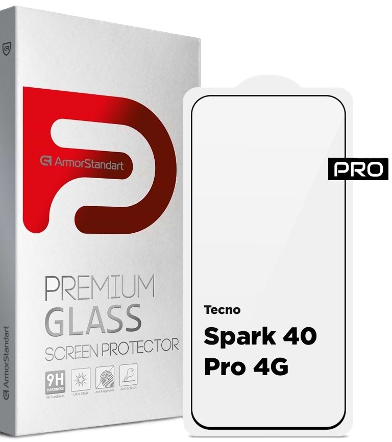 Защитное стекло для смартфона Armorstandart Pro for Tecno Spark 40 Pro 4G (ARM87519)