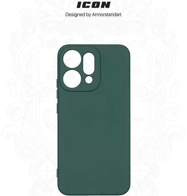 Фото - Чехол для смартфона Armorstandart ICON for OPPO Reno14 5G Camera cover Dark Green (ARM87565)
