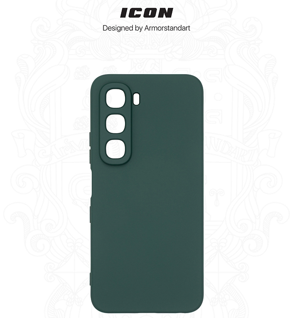 Фото - Чохол для смартфона Armorstandart ICON for Infinix Hot 60 4G Camera cover Dark Green (ARM88244)