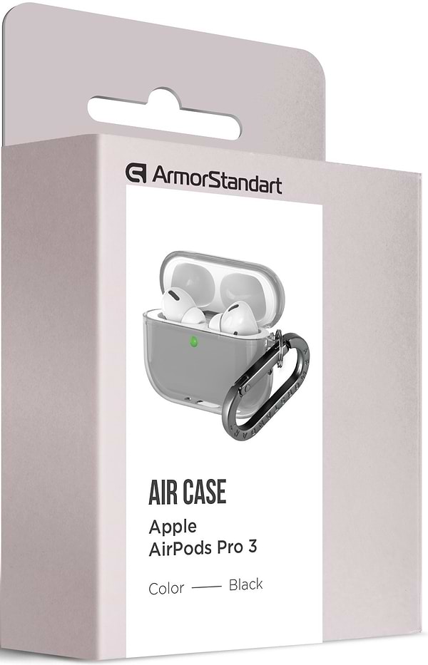 Фото - Чехол для наушников Armorstandart Air for Apple Airpods Pro 3 Black (ARM88267)