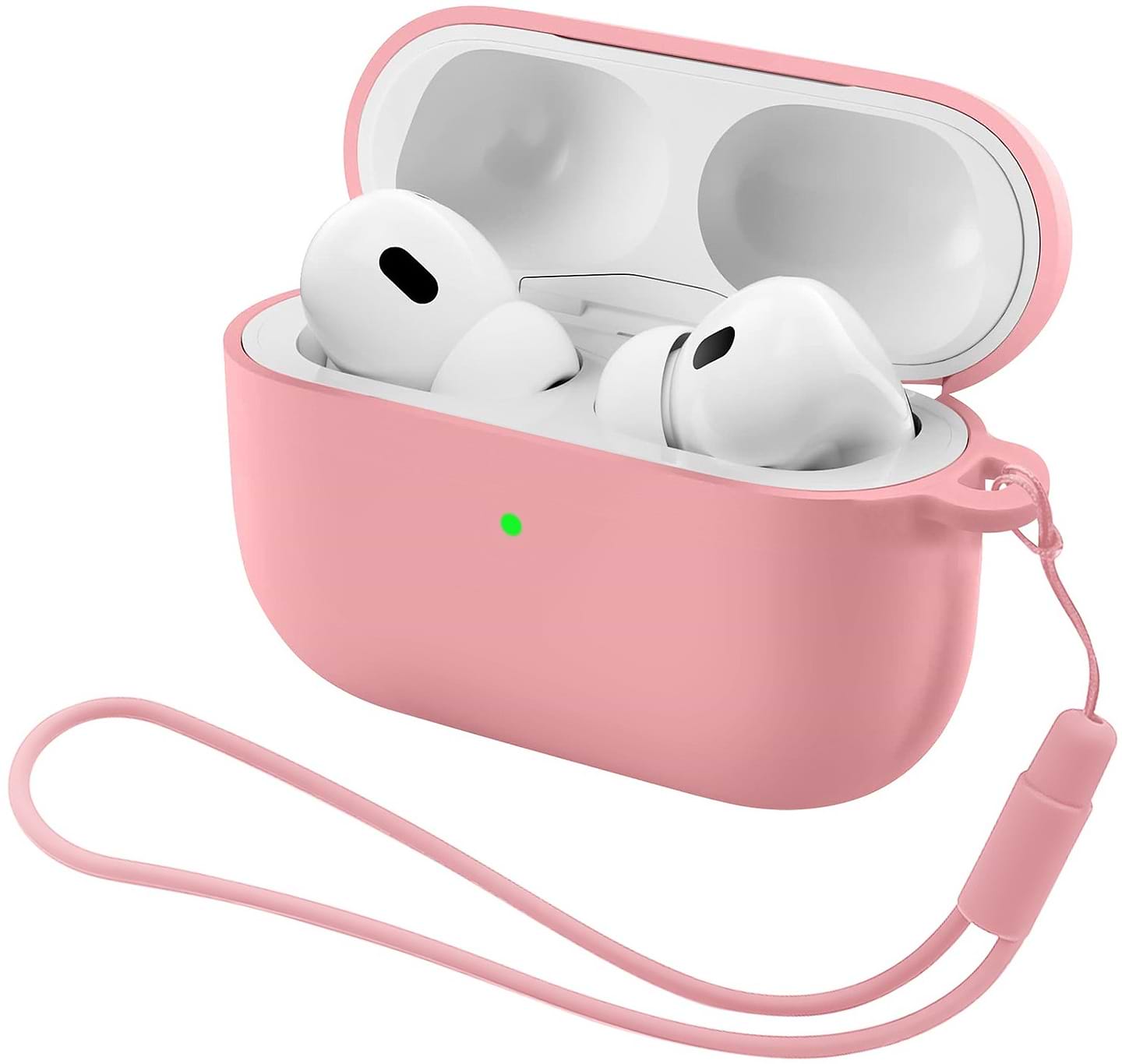 Чехол для наушников Armorstandart Silicone Case with straps for Apple Airpods Pro 3 Pink (ARM88297)