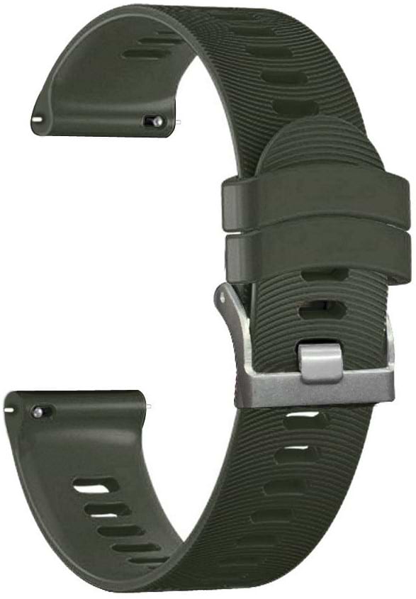 Ремінець для смарт-годинника Armorstandart Silicone Soft Watch Strap 20mm Army Green (ARM88470)