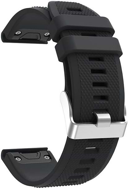 Ремінець для смарт-годинника Armorstandart Silicone Line for Garmin 22mm Black (ARM88486)