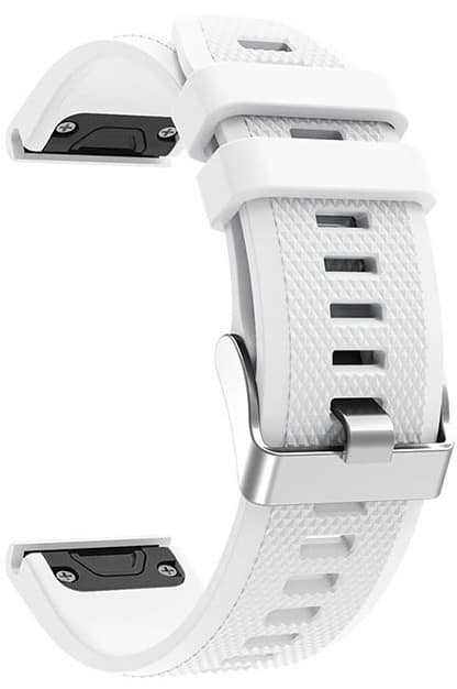 Ремінець для смарт-годинника Armorstandart Silicone Line for Garmin 22mm White (ARM88490)