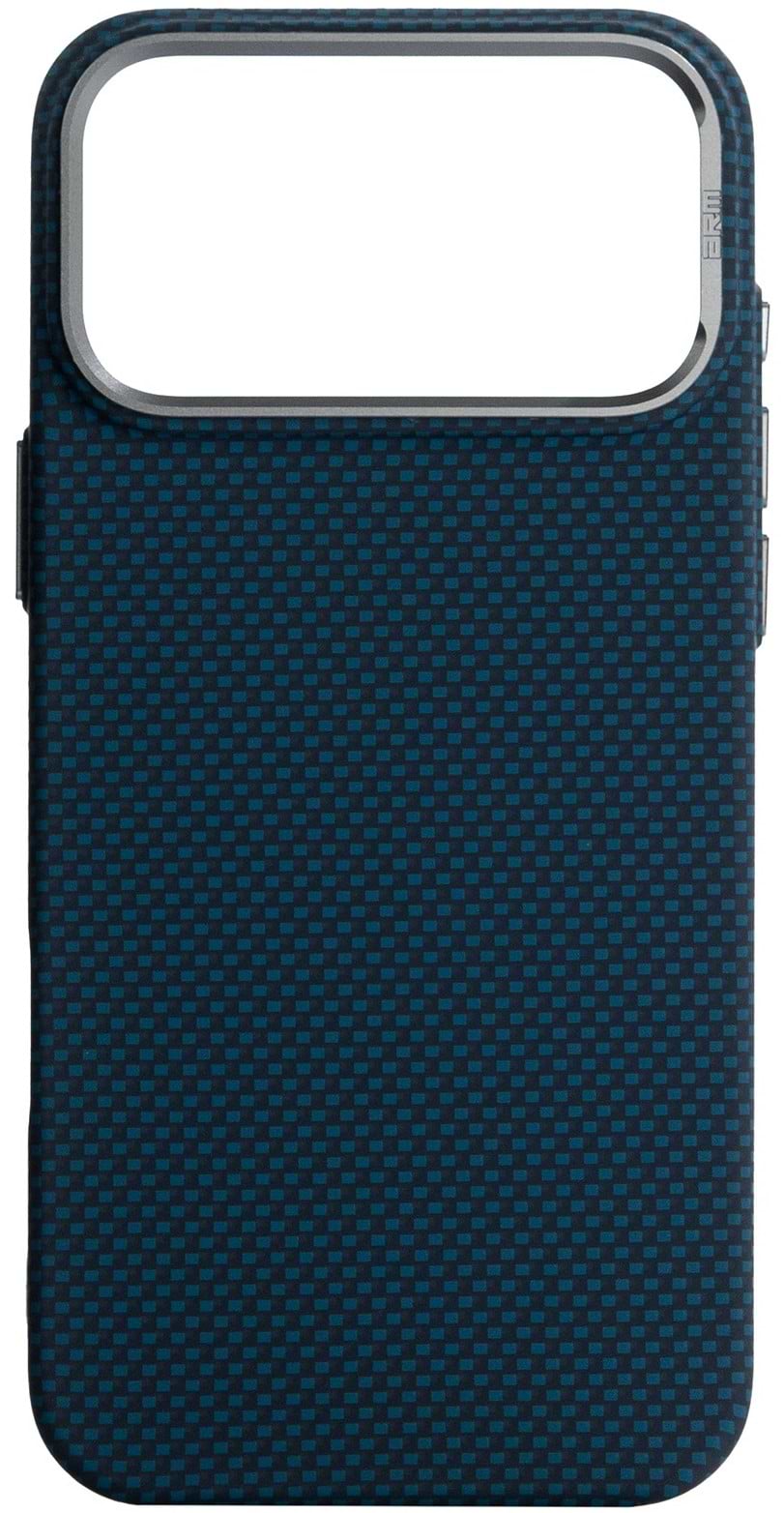 Чохол для смартфону Armorstandart LikeCarbon2 MagCase for Apple iPhone 17 Pro Max Kevlar Dark Blue (ARM88553) - Фото 1