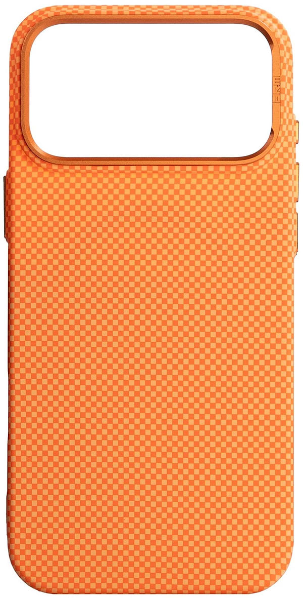 Фото - Чохол для смартфону Armorstandart LikeCarbon2 MagCase for Apple iPhone 17 Pro Max Kevlar Orange (ARM88555)