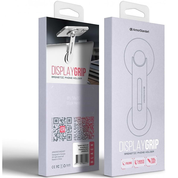 Фото - Автодержатель Armorstandart DisplayGrip Black (ARM88625)