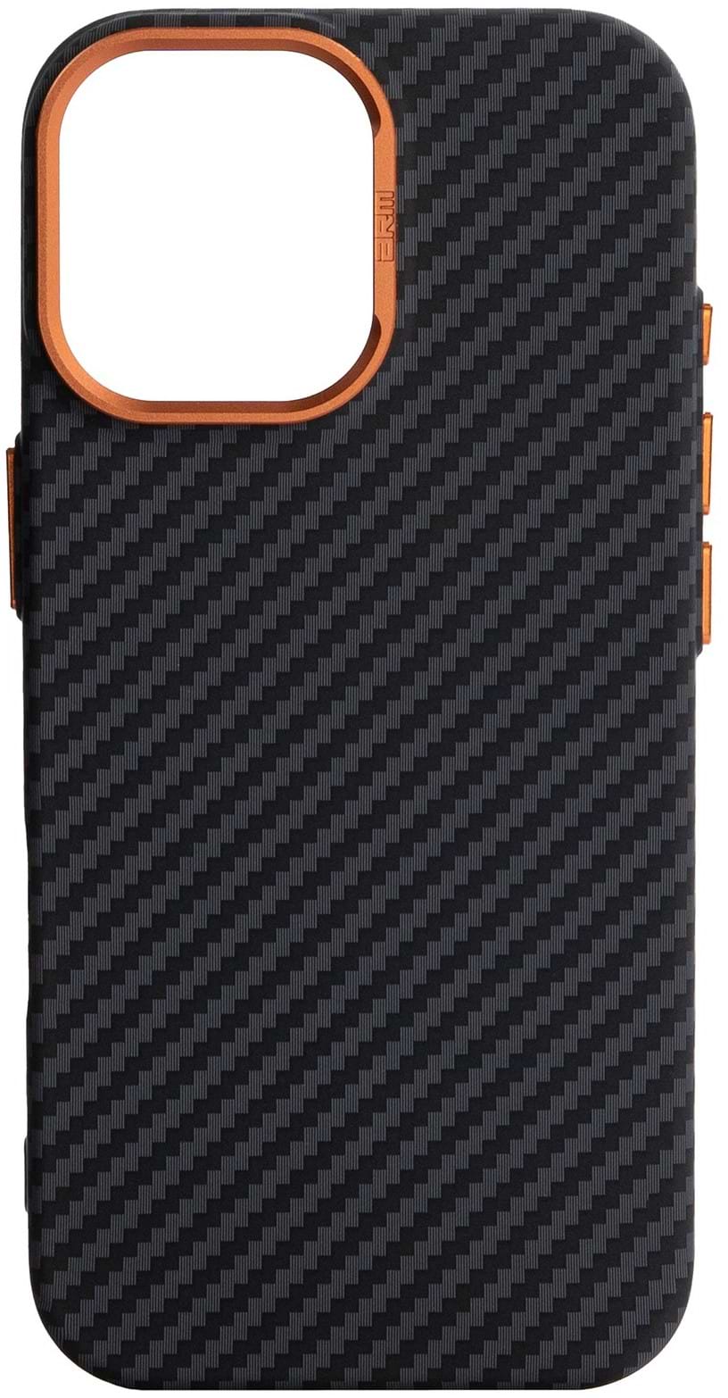 Купити Чохол для смартфону Armorstandart LikeCarbon2 SE MagCase for Apple iPhone 17 Black Orange (ARM89160) - Фото 1 Чохол для смартфону Armorstandart LikeCarbon2 SE MagCase for Apple iPhone 17 Black Orange (ARM89160) - Фото 1